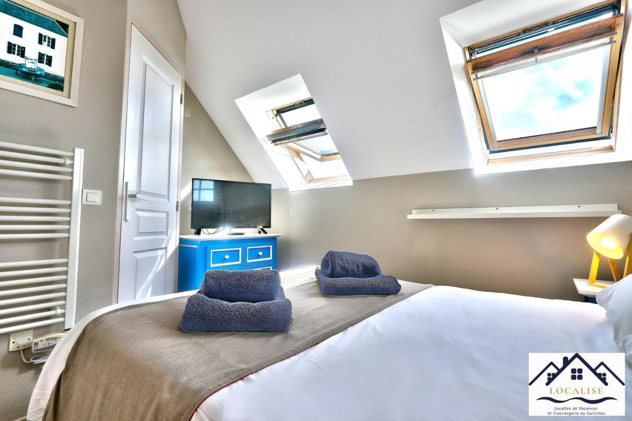Localise Au Guilvinec - A22 - Belle Vue Sur La Mer, La Piscine Et Le Jardin - Tout A Pied, Plages, Port, Centre, Commerces, Marche - Wifi Inclus - Animaux Bienvenus - Linge De Lit Inclus Экстерьер фото